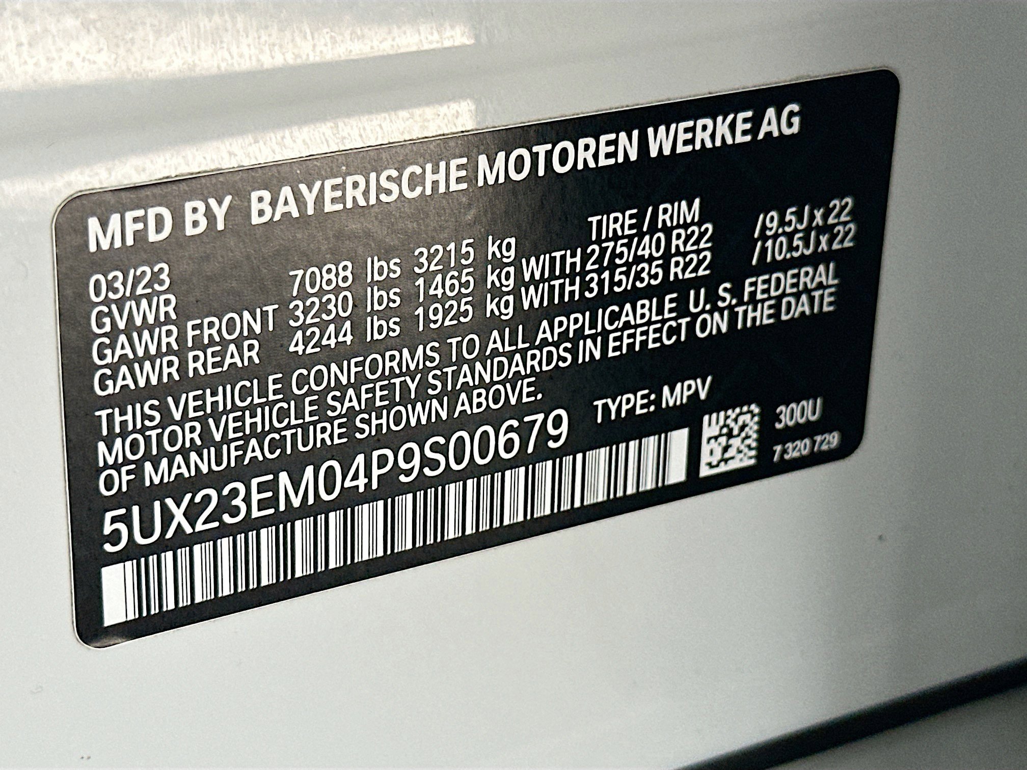 Certified 2023 BMW X7 xDrive40i w/ M Sport Package image 36