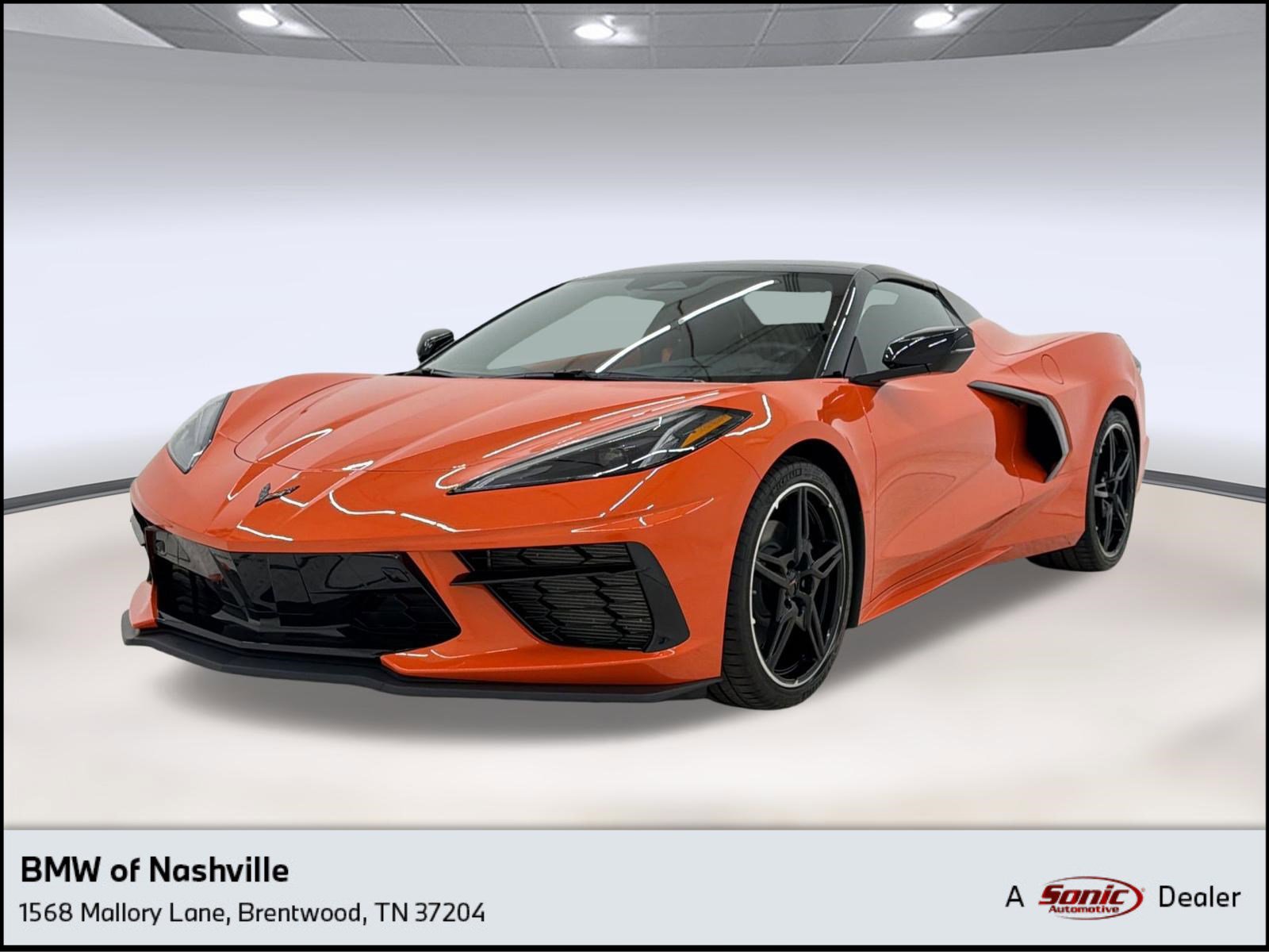 Used 2025 Chevrolet Corvette Stingray Premium Conv w/ Stealth Interior Trim Package RWD image 1