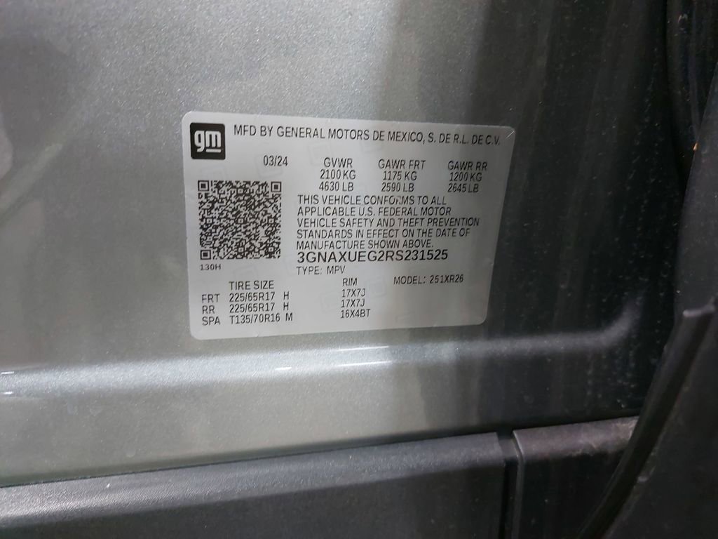 Used 2024 Chevrolet Equinox LT w/ LPO, Floor Liner Package image 36