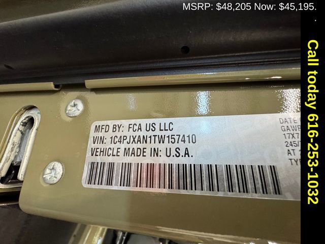 New 2026 Jeep Wrangler Sport S image 26