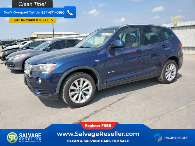 Used 2017 BMW X3 xDrive28i