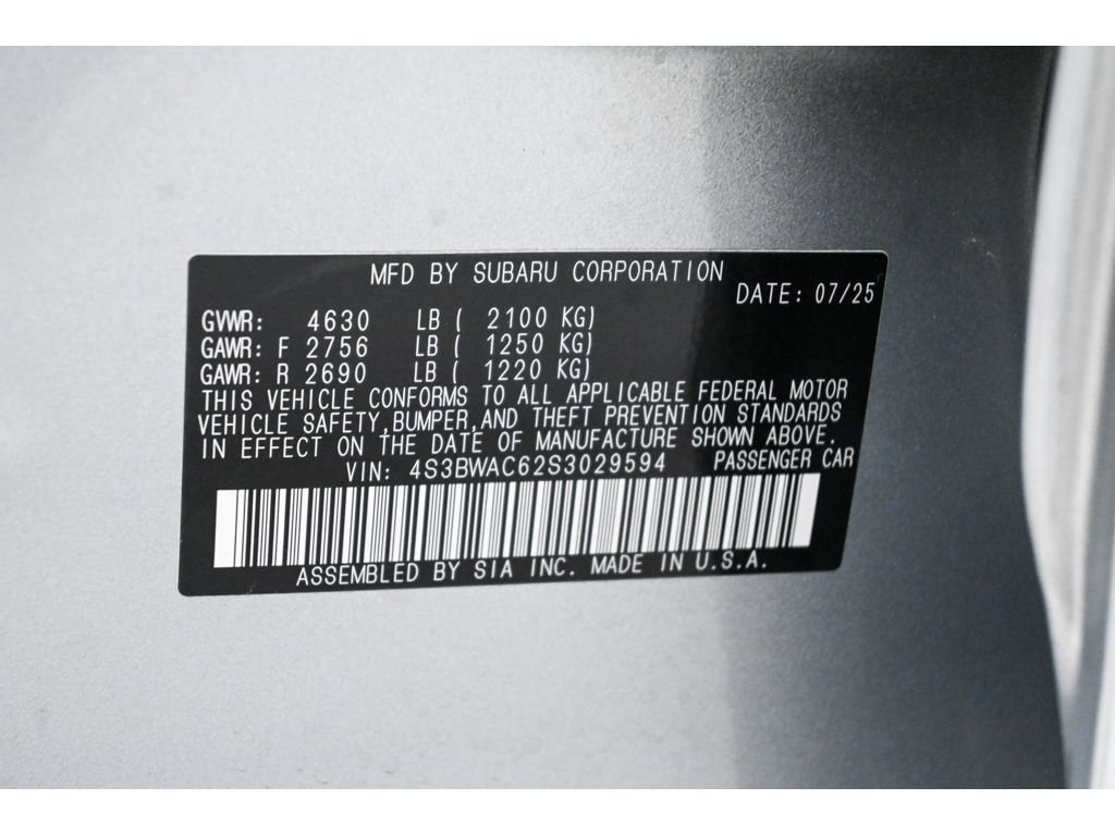 Used 2025 Subaru Legacy Premium AWD/4WD image 45