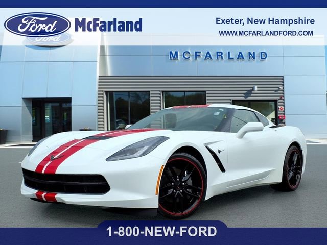 Used 2019 Chevrolet Corvette Stingray Coupe w/ Carbon Flash Badge Package