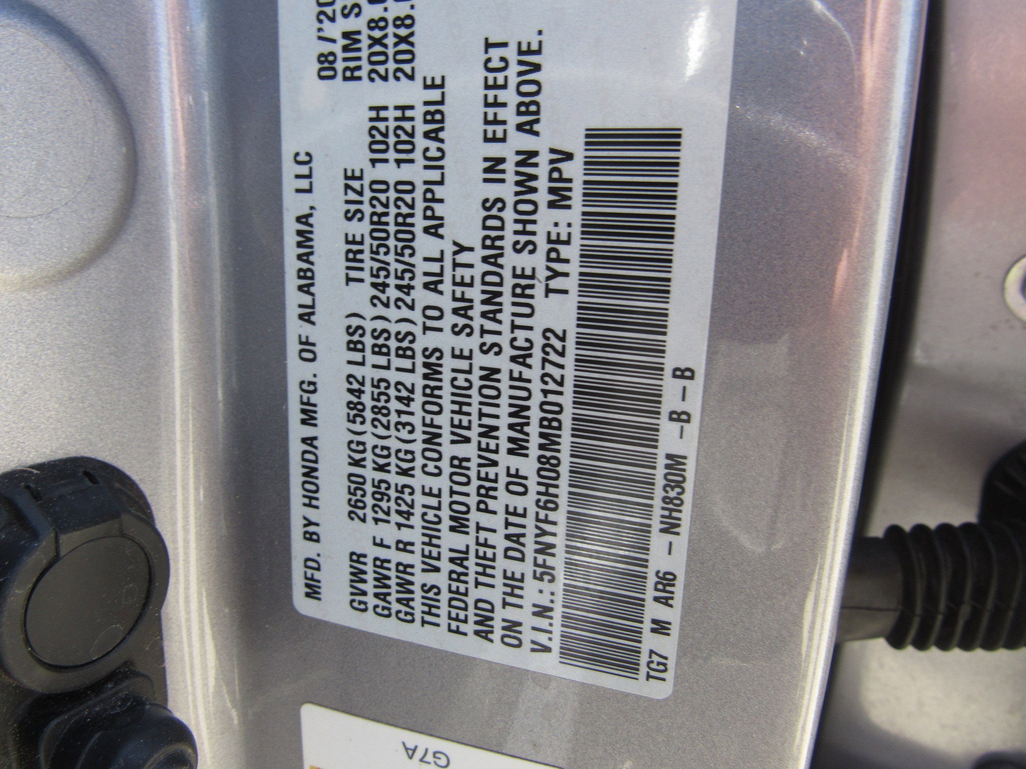Certified 2021 Honda Pilot Elite image 33