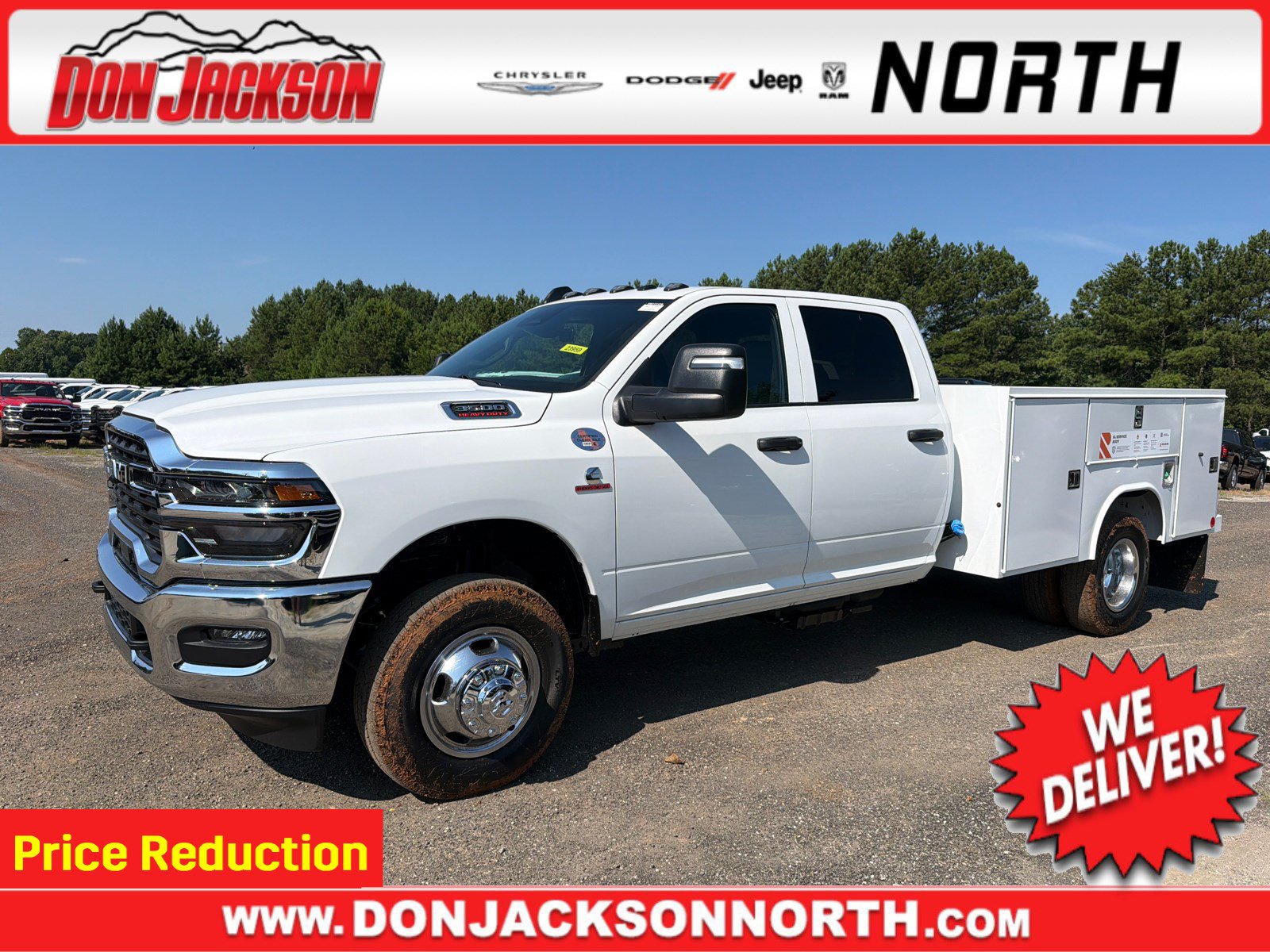 New 2026 RAM 3500 Tradesman w/ Chrome Appearance Group A