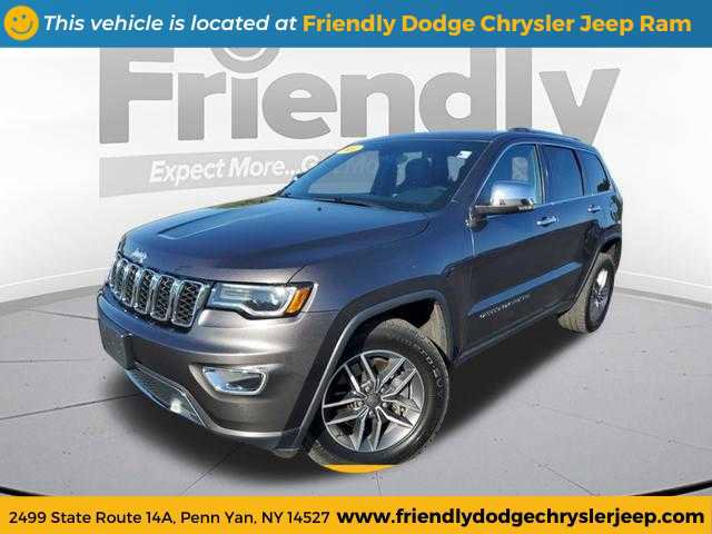 Certified 2021 Jeep Grand Cherokee Limited w/ Premium Lighting Group