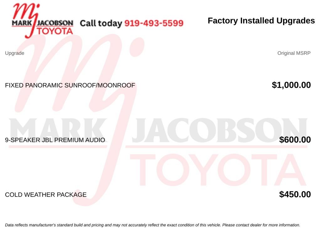 Used 2026 Toyota C-HR w/ Cold Weather Package AWD/4WD image 11