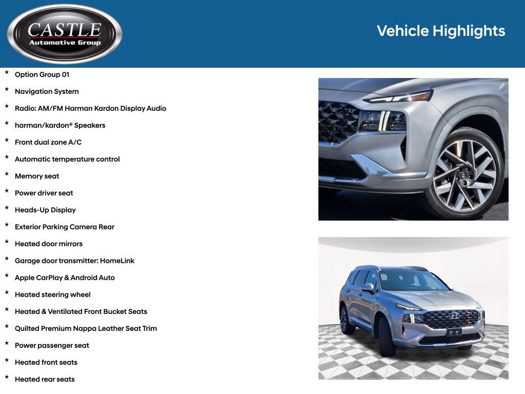 Certified 2023 Hyundai Santa Fe Calligraphy AWD/4WD image 8