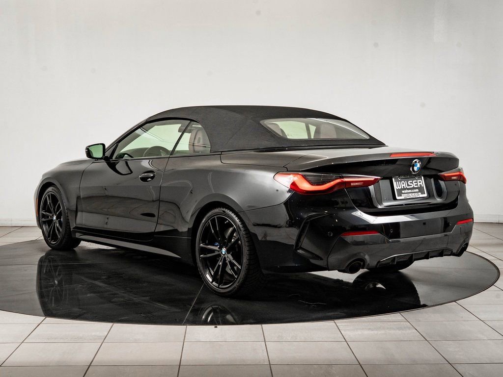 Used 2021 BMW 430i Convertible w/ M Sport Package RWD image 7