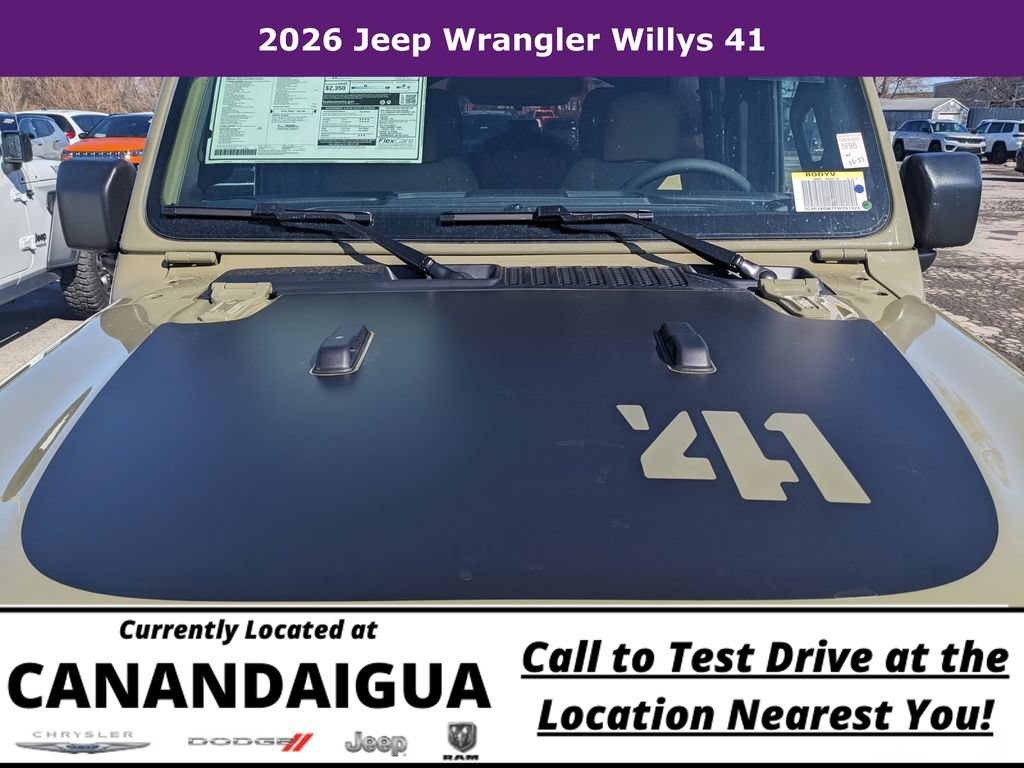 New 2026 Jeep Wrangler Unlimited Sport AWD/4WD image 7