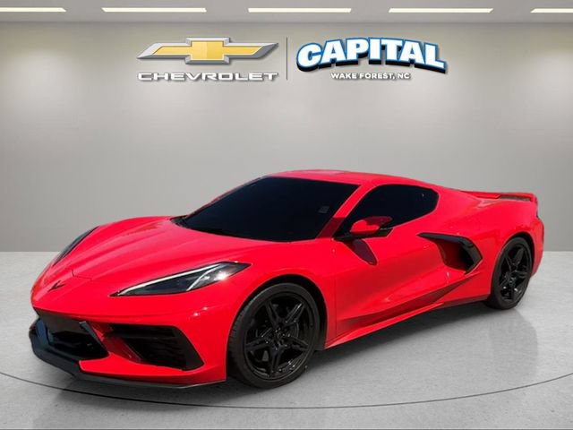 Used 2021 Chevrolet Corvette Stingray Preferred Cpe w/ Z51 Performance Package RWD image 1