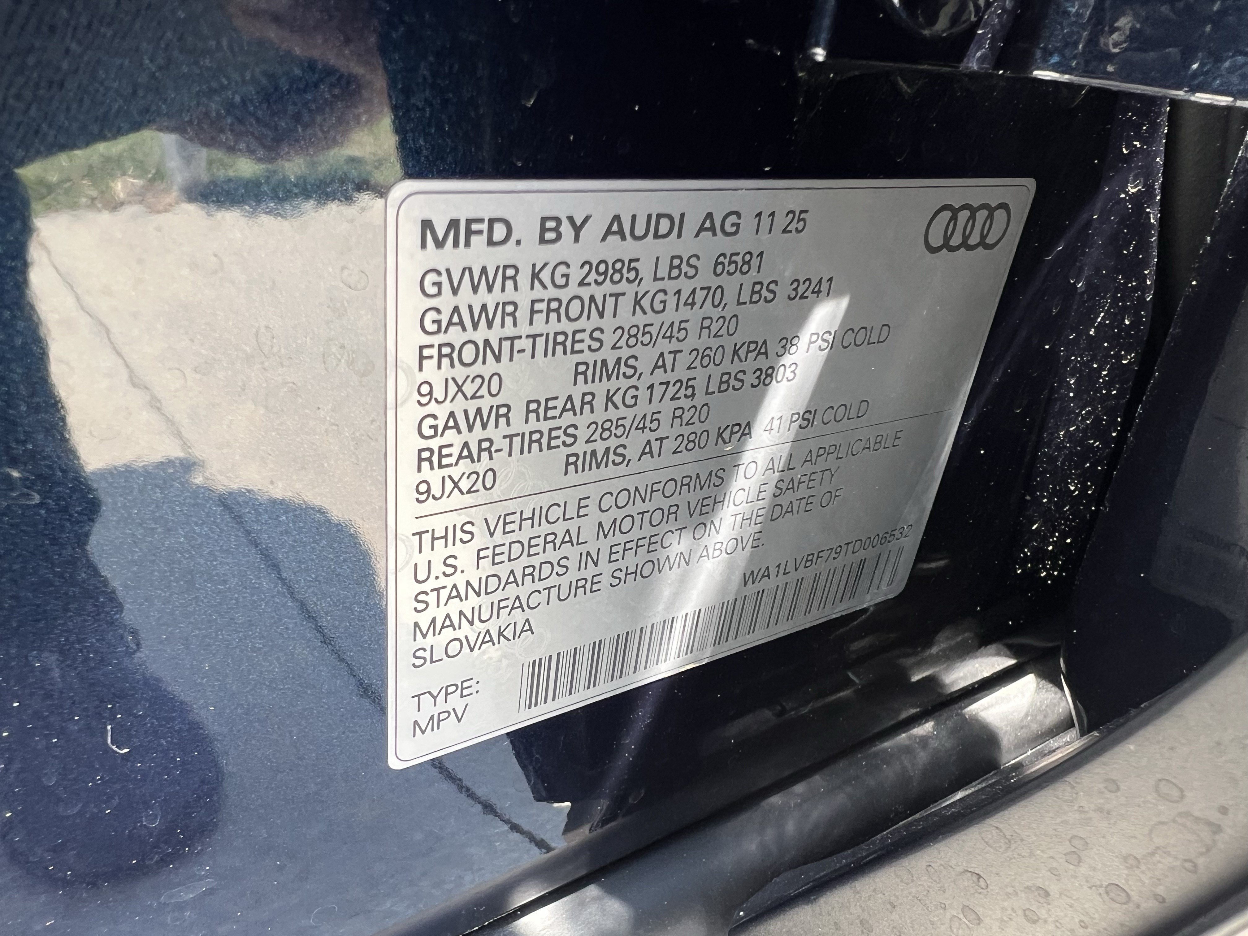 Certified 2026 Audi Q7 3.0T Premium Plus w/ Premium Plus Package AWD/4WD image 37