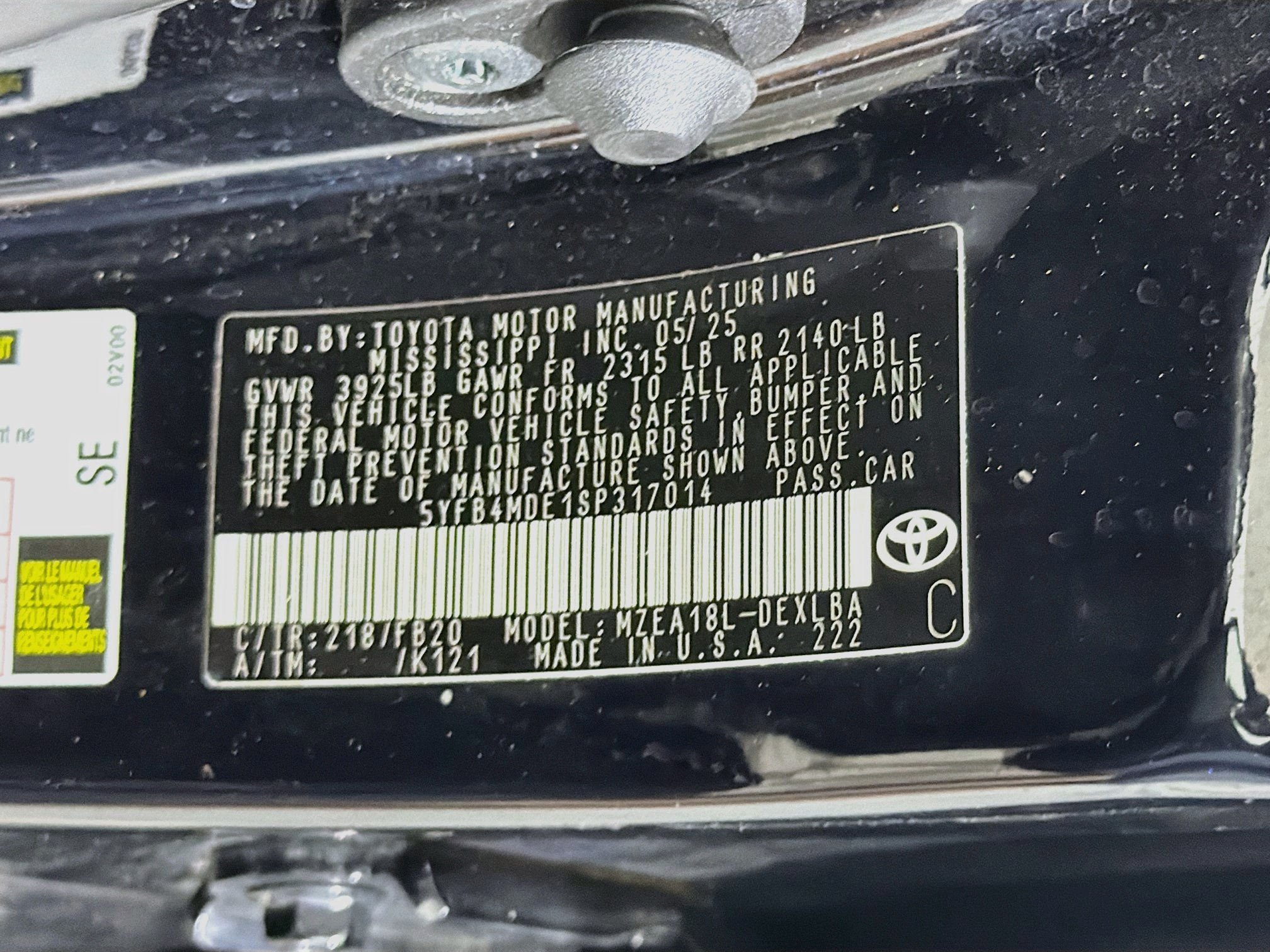 Used 2025 Toyota Corolla LE FWD image 12