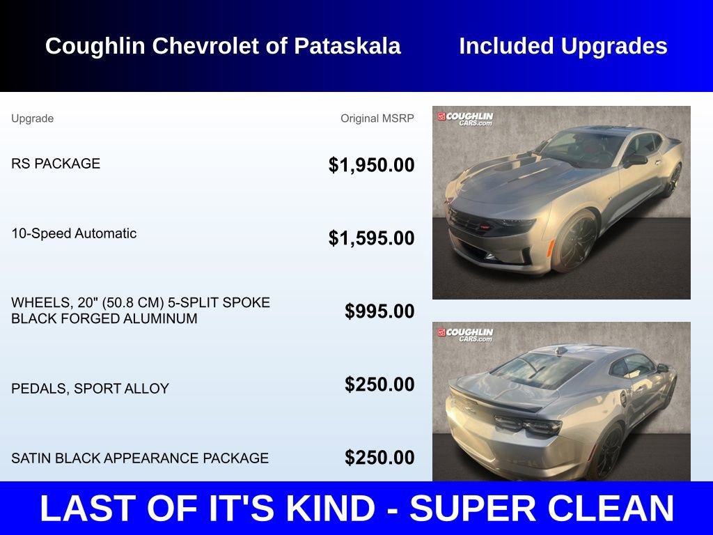 Used 2024 Chevrolet Camaro LT w/ RS Package image 4