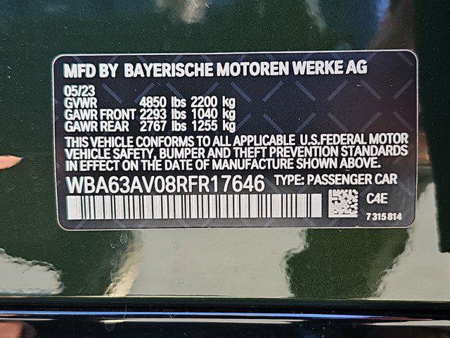 Certified 2024 BMW 430i Gran Coupe w/ Premium Package image 36