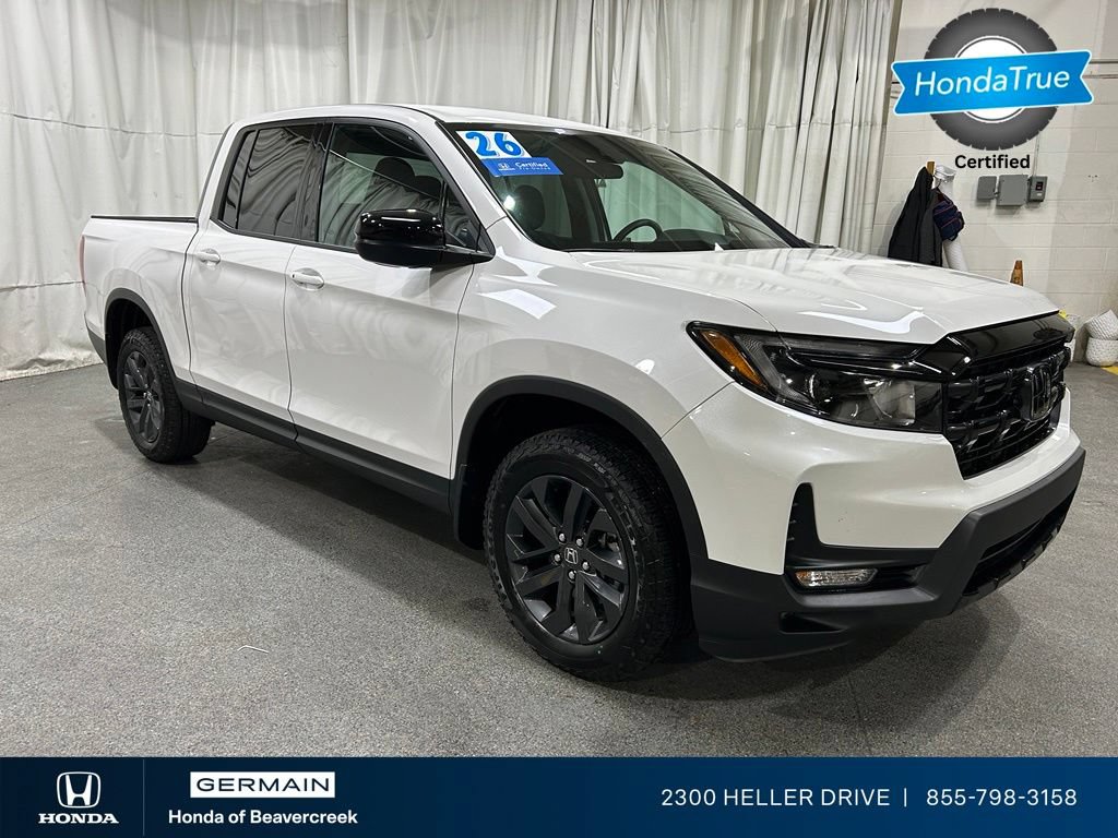 Certified 2026 Honda Ridgeline Sport