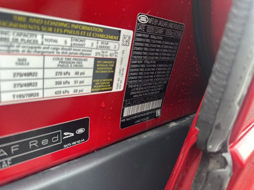 Used 2020 Land Rover Range Rover Sport HST AWD/4WD image 45