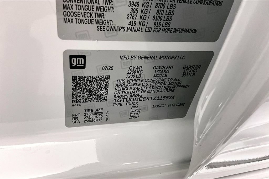 Certified 2026 GMC Sierra 1500 SLT w/ SLT Premium Plus Package AWD/4WD image 19