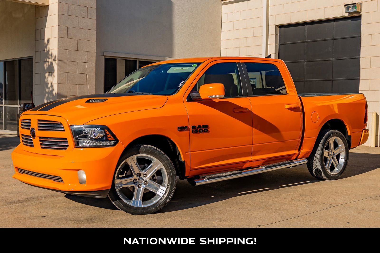 Used 2017 RAM 1500 Sport w/ Ignition Orange Sport Package image 4