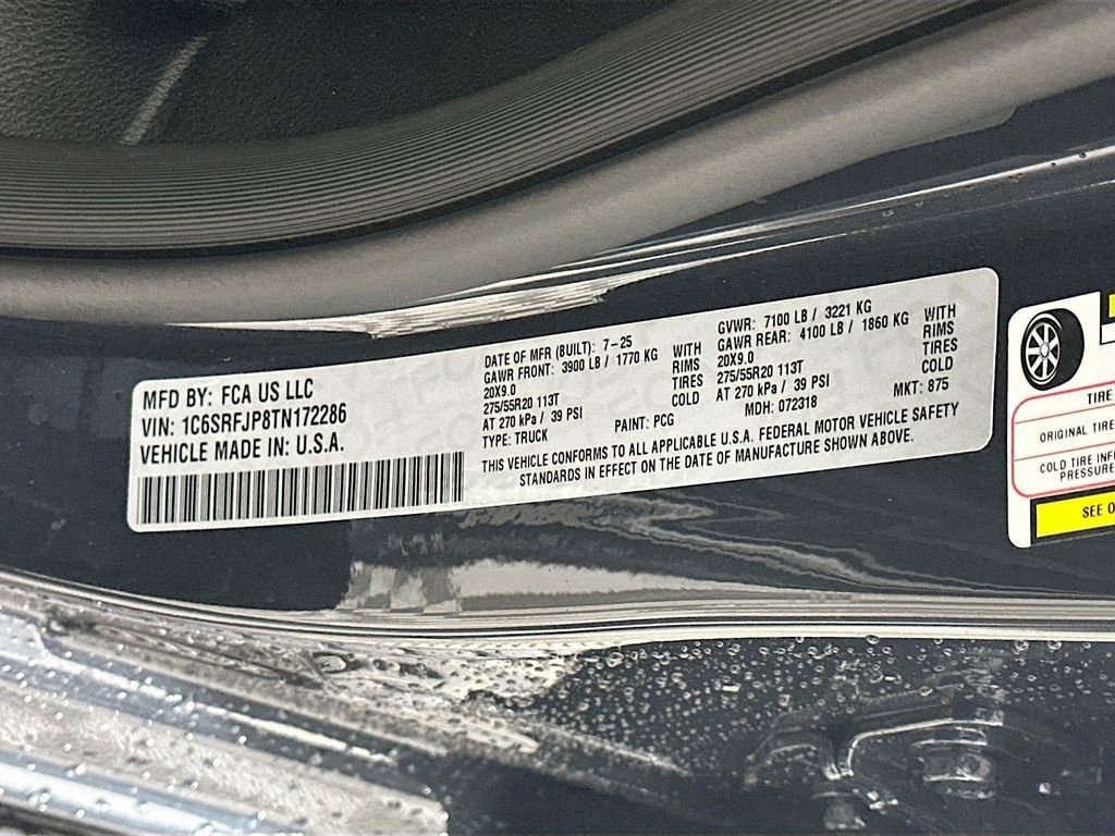 New 2026 RAM 1500 Laramie w/ Sport Appearance Package image 19