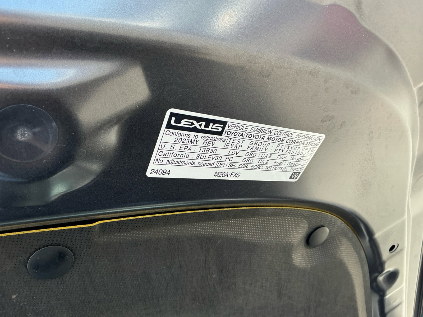 Used 2023 Lexus UX 250h FWD w/ Accessory Package (Z2) image 24