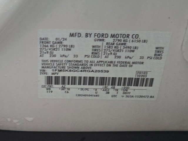 Used 2024 Ford Explorer ST w/ Equipment Group 401A image 14