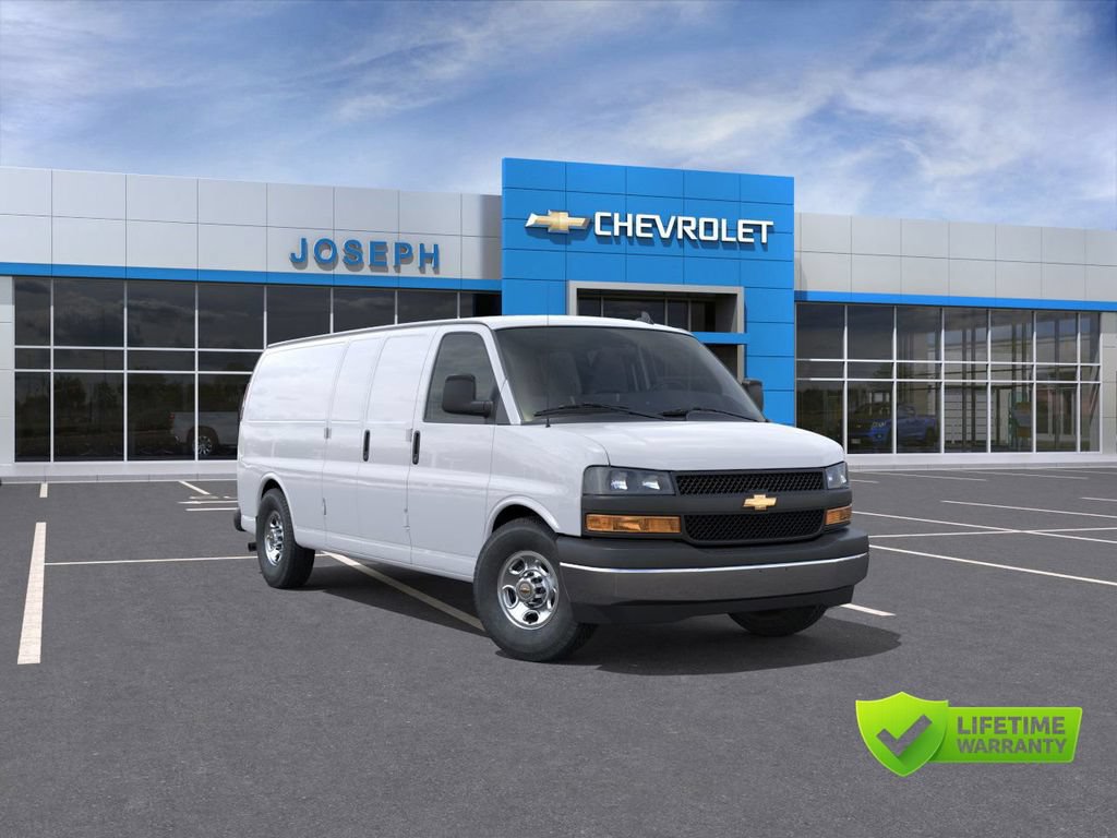 New 2025 Chevrolet Express 3500 Extended w/ Driver Convenience Package RWD image 1