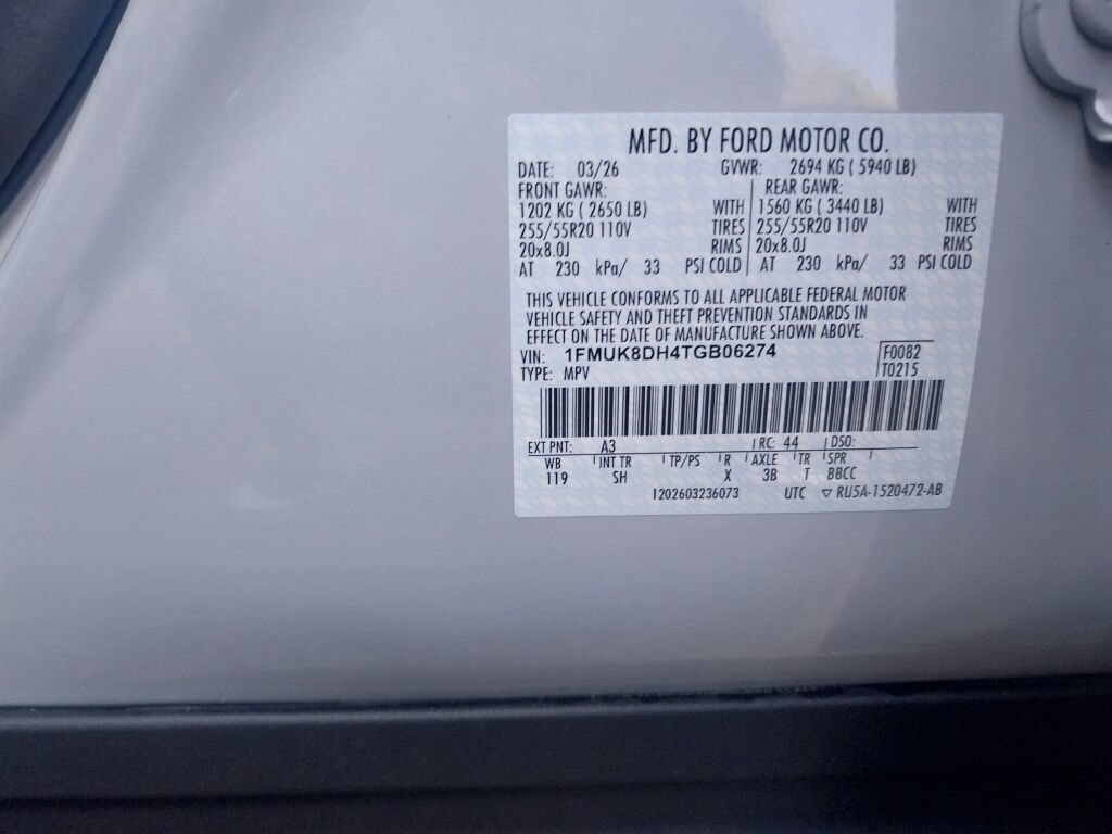 New 2026 Ford Explorer Active w/ Active Comfort Package AWD/4WD image 37
