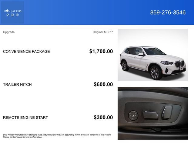 Used 2024 BMW X3 xDrive30i w/ Convenience Package image 5