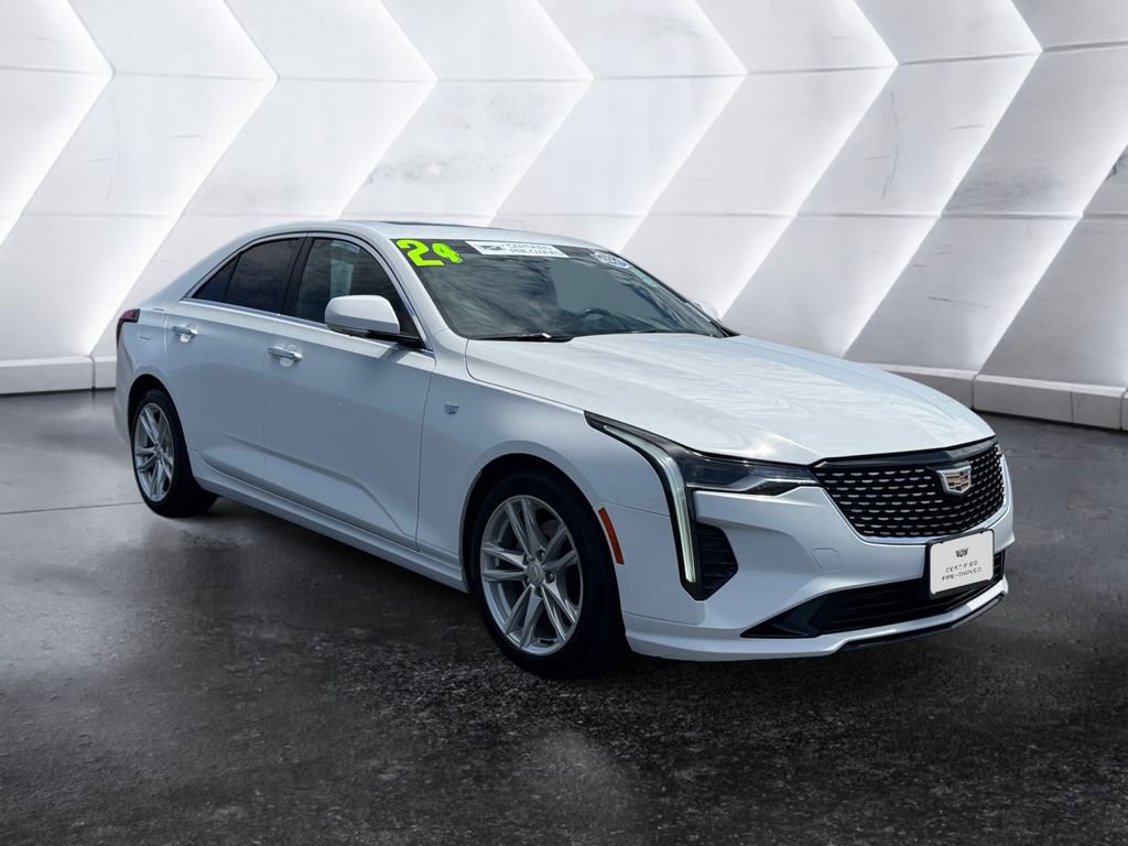 Certified 2024 Cadillac CT4 Luxury w/ Sun And Sound Package RWD image 7