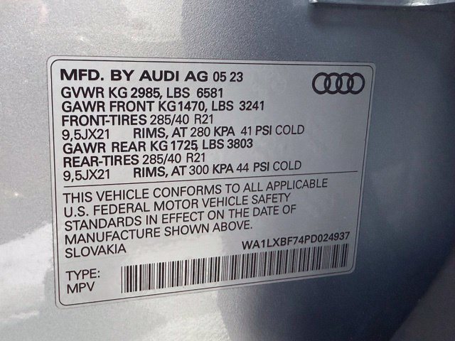 Certified 2023 Audi Q7 2.0T Premium Plus w/ Premium Plus Package AWD/4WD image 27