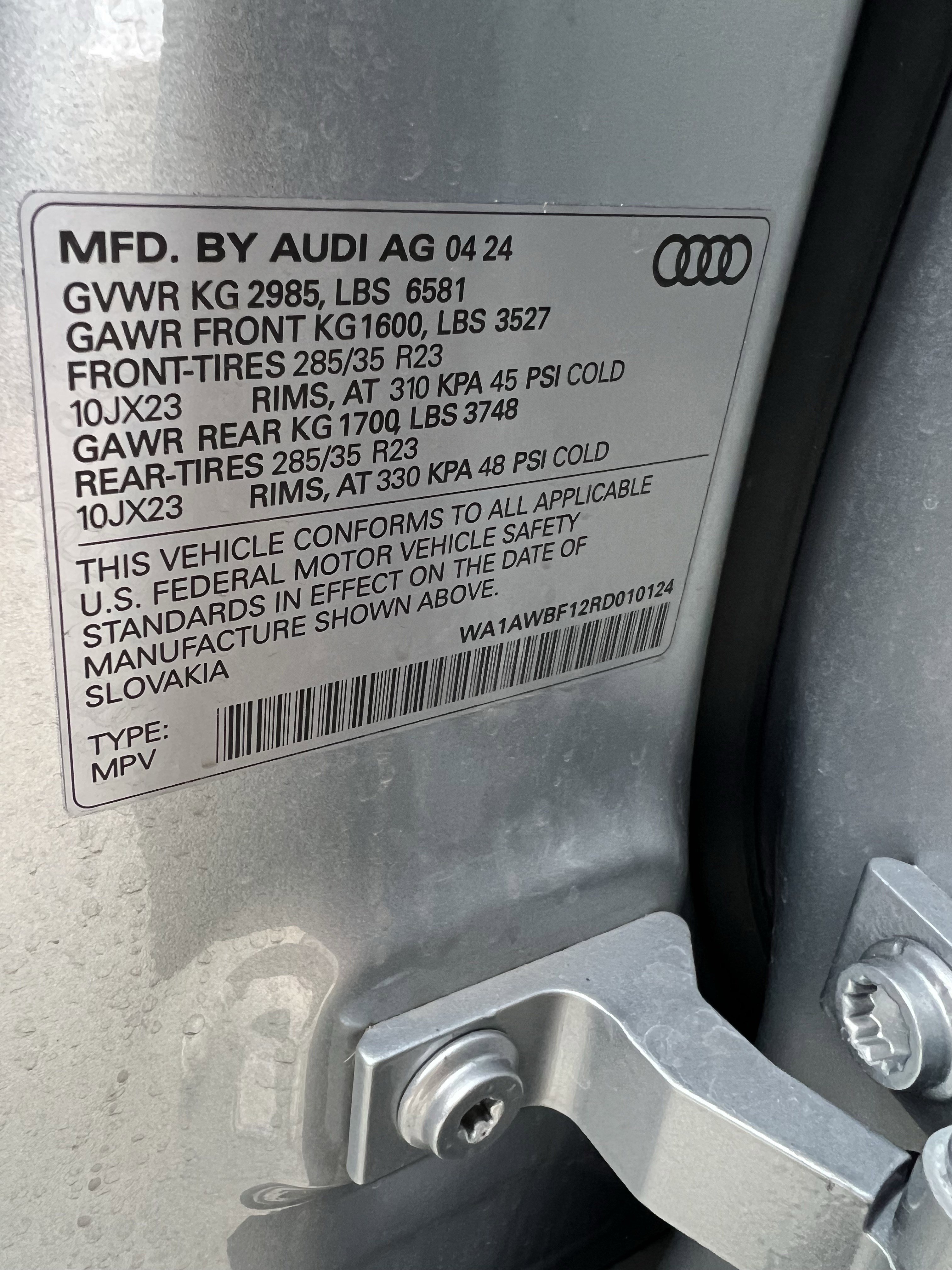 Used 2024 Audi SQ8 Premium Plus image 37