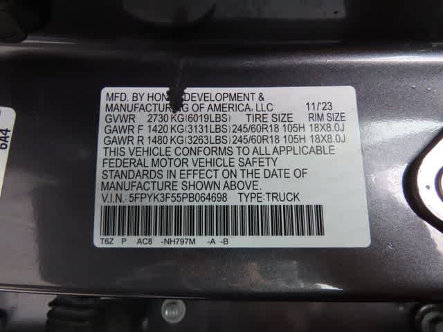 Certified 2023 Honda Ridgeline RTL image 30
