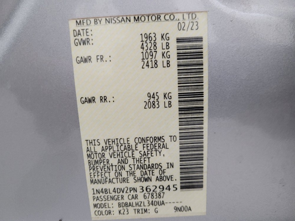 Used 2023 Nissan Altima 2.5 SV image 33