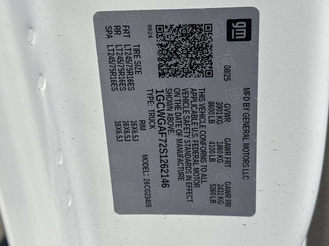 New 2025 Chevrolet Express 2500 w/ Driver Convenience Package RWD image 36