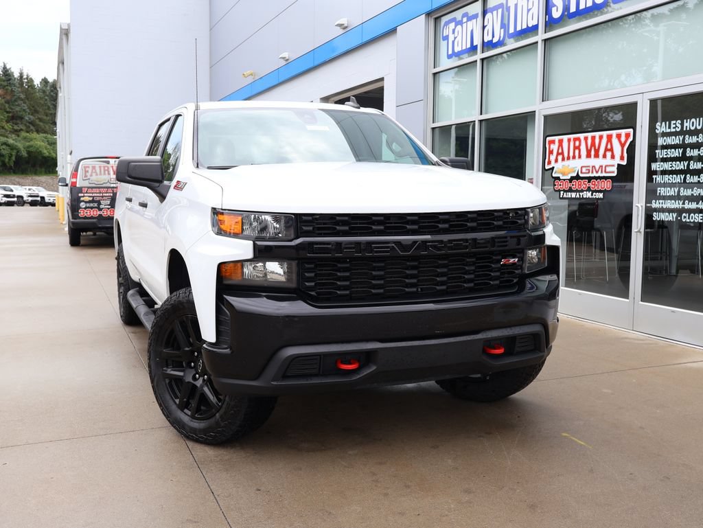 Certified 2021 Chevrolet Silverado 1500 Custom Trail Boss w/ Safety Confidence Package AWD/4WD image 37