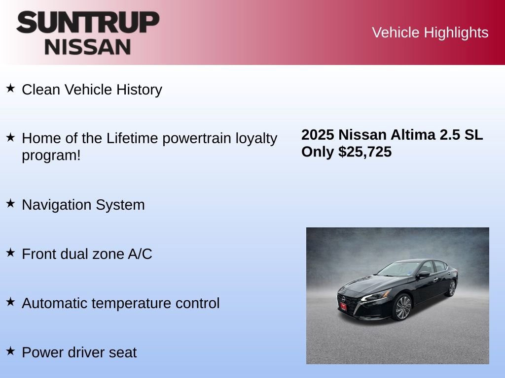 Used 2025 Nissan Altima 2.5 SL image 8