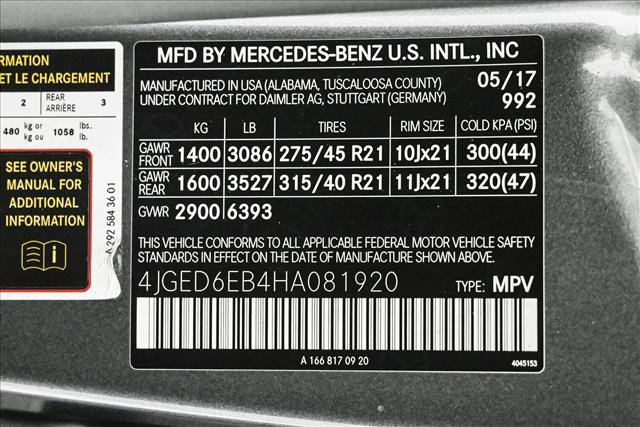 Used 2017 Mercedes-Benz GLE 43 AMG AMG GLE 43 image 27