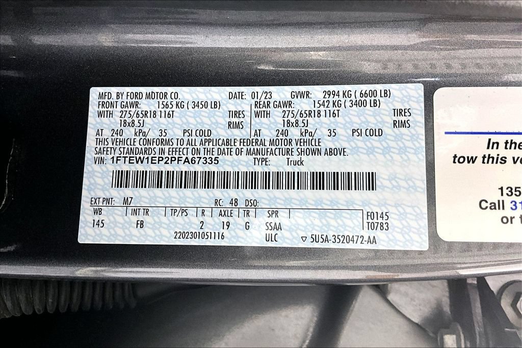 Used 2023 Ford F150 XLT w/ Equipment Group 302A High AWD/4WD image 31