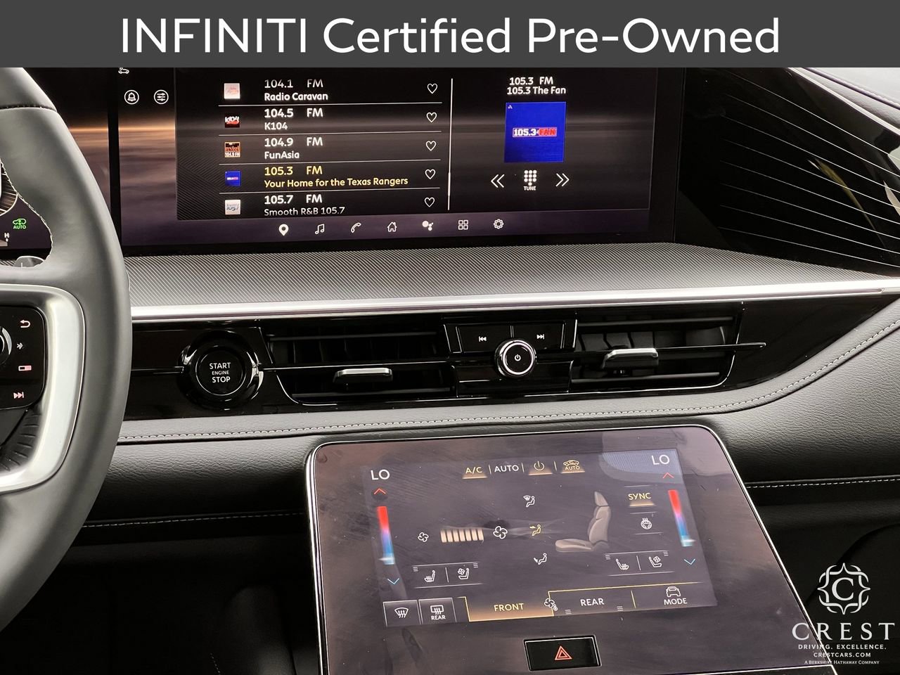 Certified 2025 INFINITI QX80 Luxe w/ Cargo Package RWD image 16