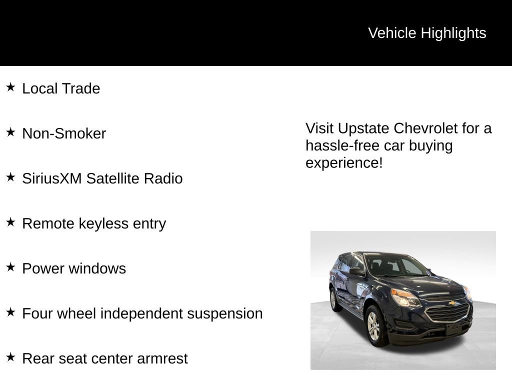 Used 2017 Chevrolet Equinox LS image 9