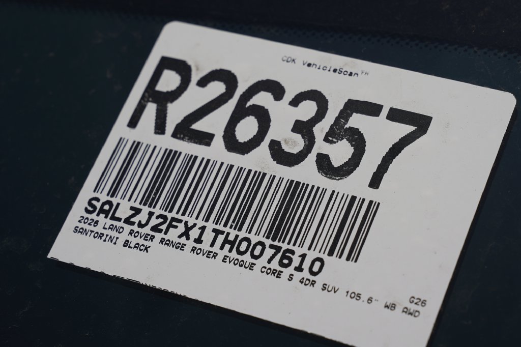 New 2026 Land Rover Range Rover Evoque S AWD/4WD image 32