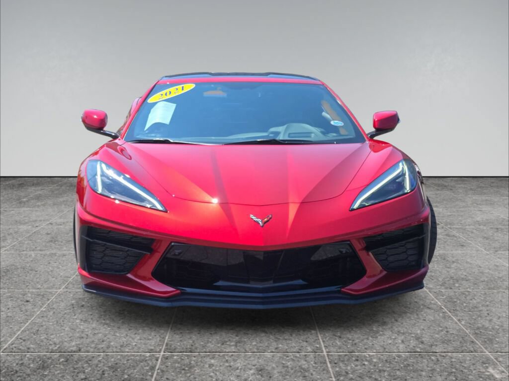 Certified 2021 Chevrolet Corvette Stingray Premium Cpe w/ Z51 Performance Package RWD image 2