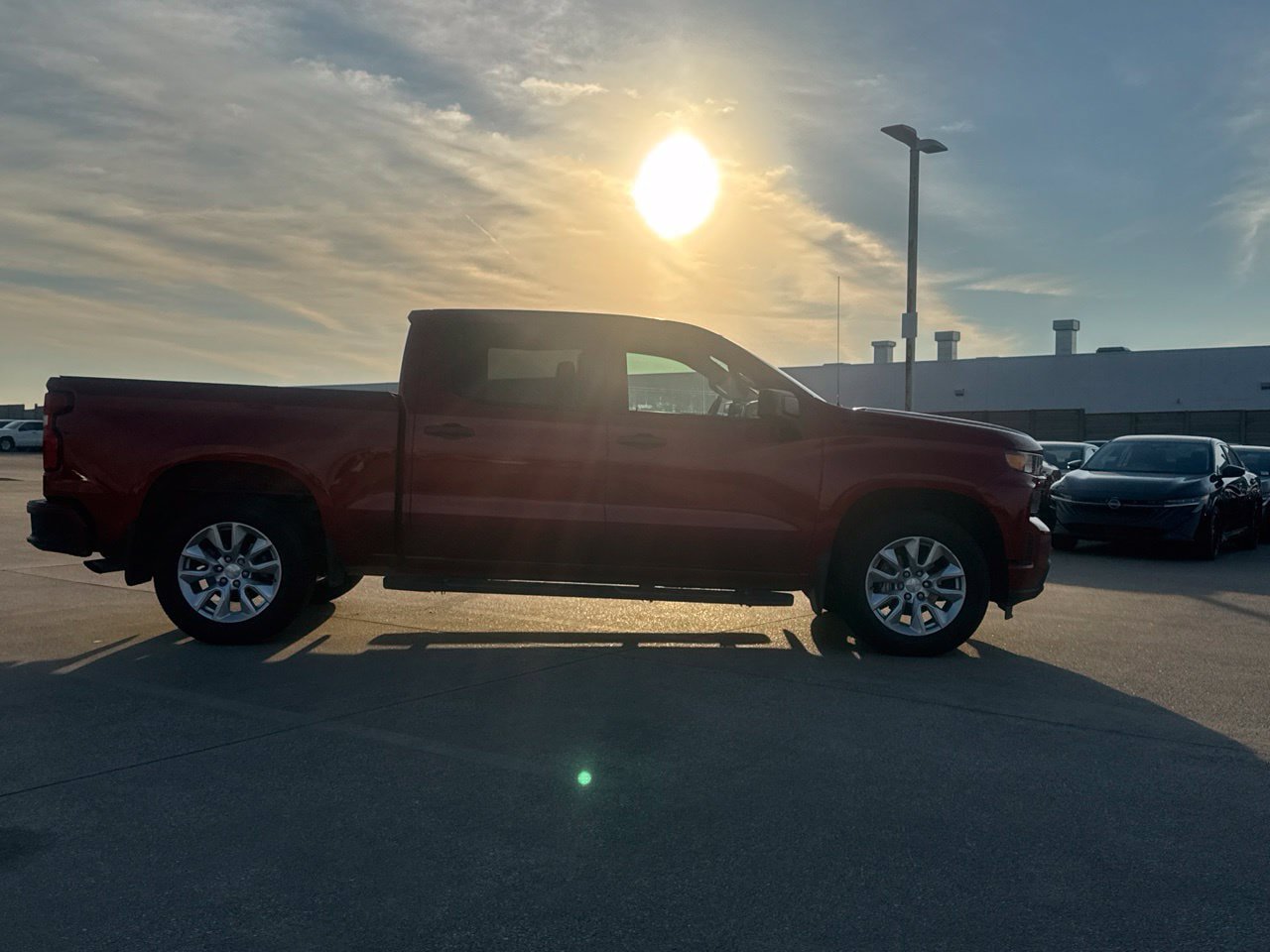Used 2022 Chevrolet Silverado 1500 Custom w/ LPO, Dark Essentials Package RWD image 29