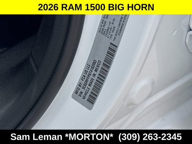 New 2026 RAM 1500 Big Horn image 30