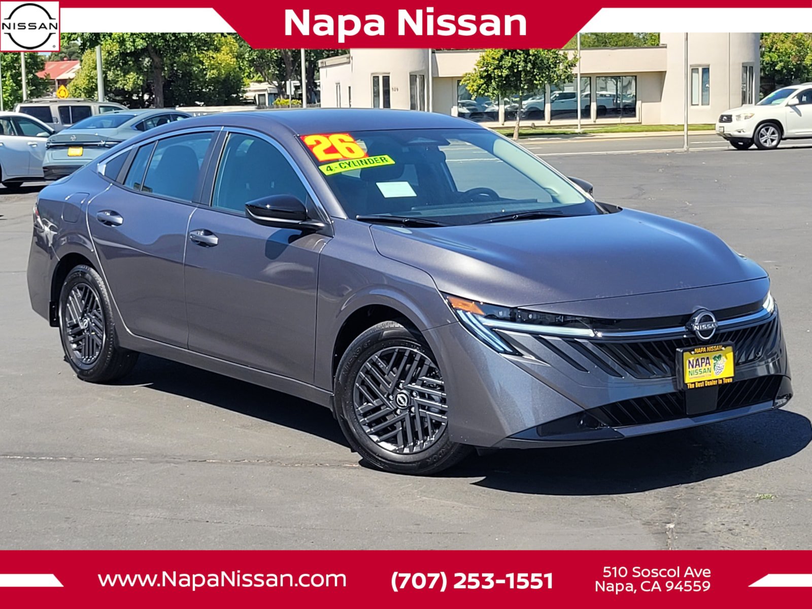 New 2026 Nissan Sentra SV w/ Floor Mat Package FWD image 1