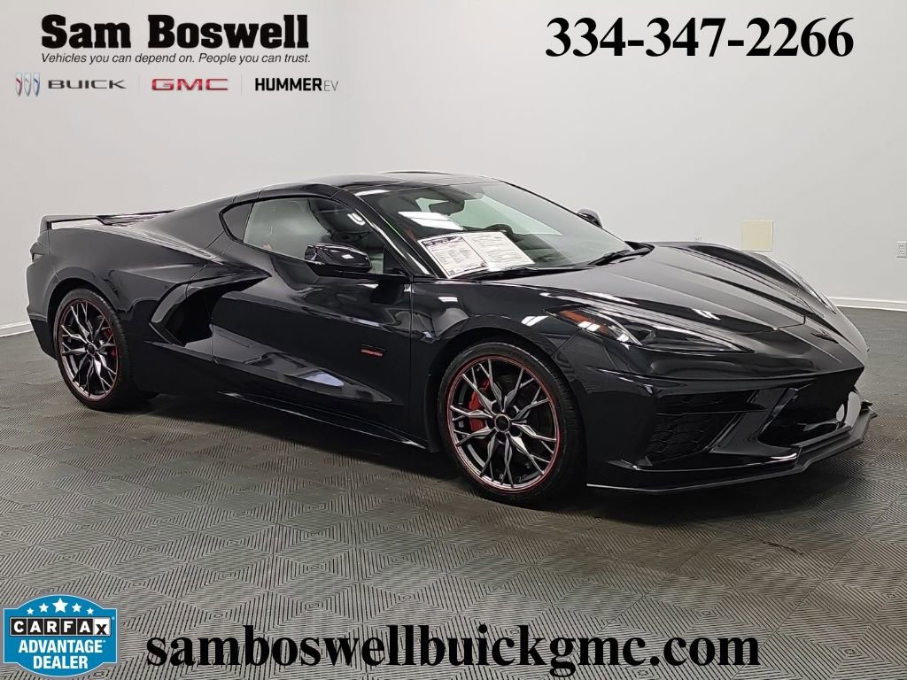 Used 2023 Chevrolet Corvette Stingray Premium Cpe w/ Z51 Performance Package RWD image 1