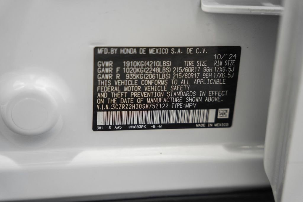 Used 2025 Honda HR-V LX image 34