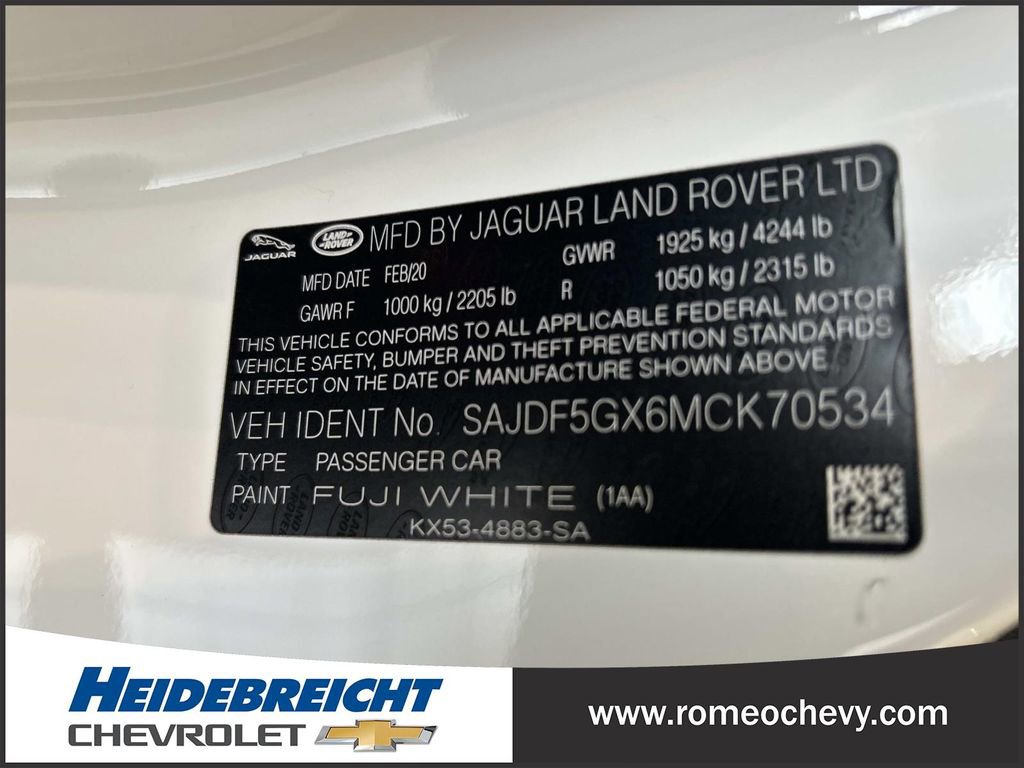 Used 2021 Jaguar F-TYPE First Edition RWD image 13