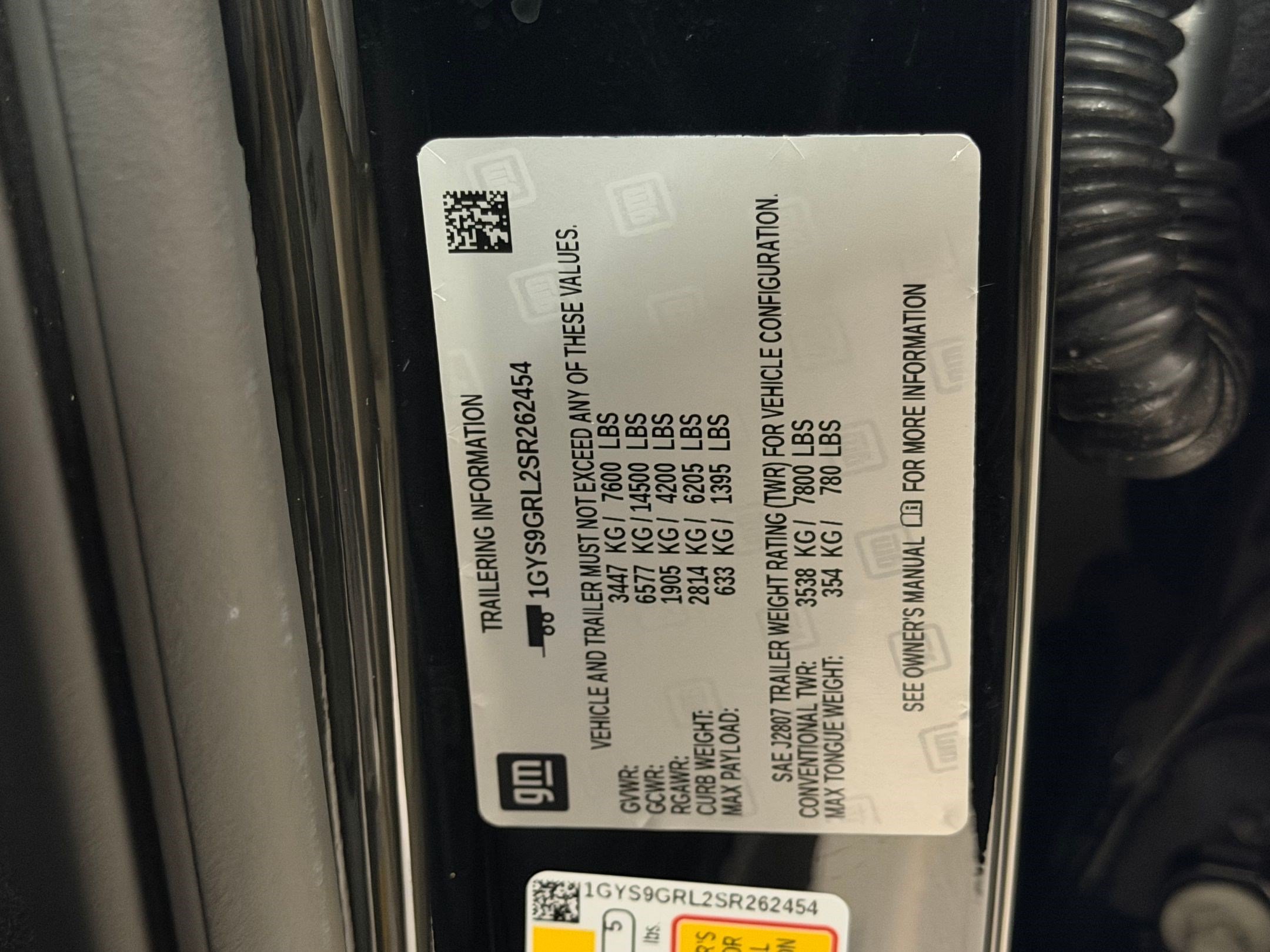 Certified 2025 Cadillac Escalade Sport Platinum w/ LPO, ONYX Package AWD/4WD image 32